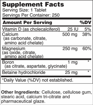 Calcium & Magnesium Plus with Boron & Vita D - Image 2