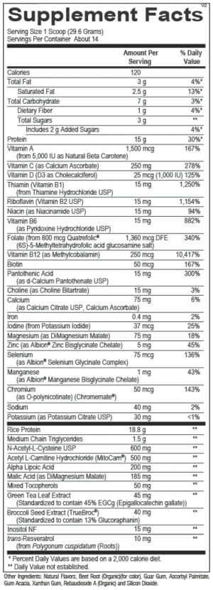 MitoCORE® Protein Blend Strawberry - Image 2