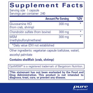 Glucosamine Chondroitin with MSM 240's - Image 3