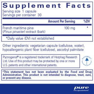 Pycnogenol® 100 mg. 30's - Image 3