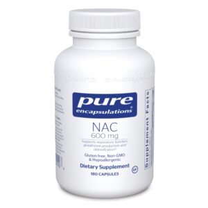 NAC (N-Acetyl-l-Cysteine) 600 mg. 180's