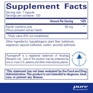 Pycnogenol® 50 mg. 120's - Image 3