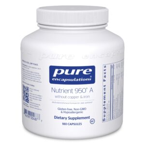 Nutrient 950® A without copper & iron 180's