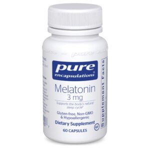 Melatonin 3 mg. 60's