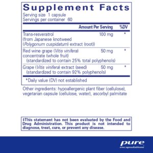Resveratrol EXTRA 60's - Image 3