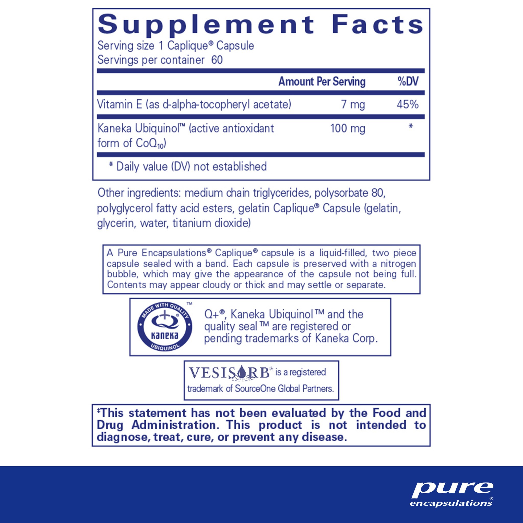 Ubiquinol VESIsorb® 60's - Image 3