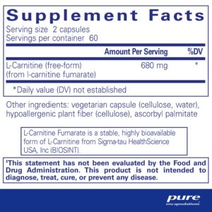 l-Carnitine fumarate 120's - Image 3