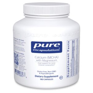Calcium (MCHA) with Magnesium 180's