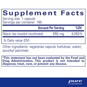 Niacitol® (no-flush niacin) 650 mg 180's - Image 3