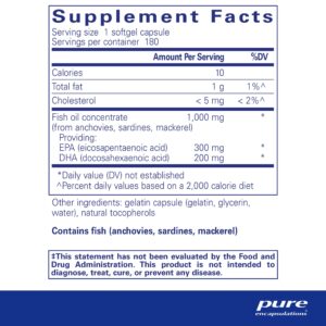 EPA/DHA essentials 1,000 mg. 180's - Image 3
