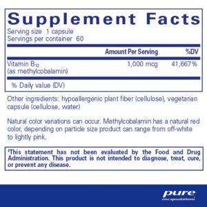 Methylcobalamin 1,000 mcg 60's - Image 3
