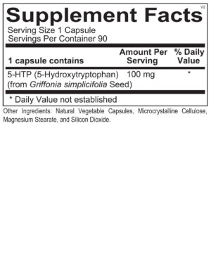 5-HTP 100mg - Image 2