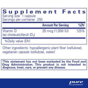 Vitamin D3 25 mcg (1,000 IU) 250's - Image 3
