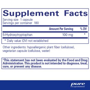 5-HTP (5-Hydroxytryptophan) 100 mg. 180's - Image 3