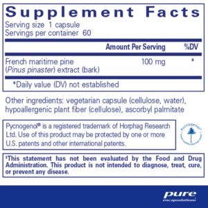 Pycnogenol® 100 mg. 60's - Image 3