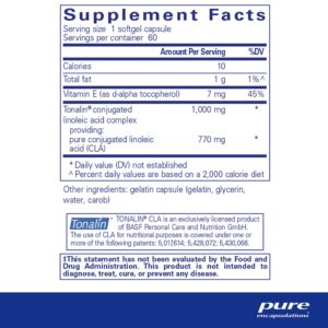 CLA 1000 mg. 60's - Image 3