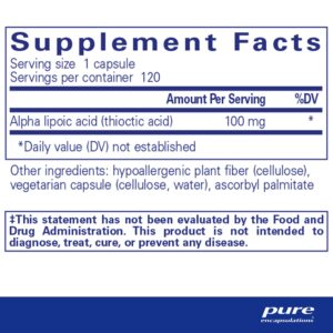 Alpha Lipoic Acid 100 mg. 120's - Image 3