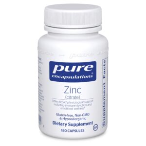 Zinc (citrate) 180's