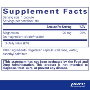 Magnesium (citrate/malate) 90's - Image 3