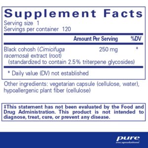 Black Cohosh 2.5 - 120's - Image 3