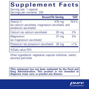 Buffered Ascorbic Acid Capsules - Image 3