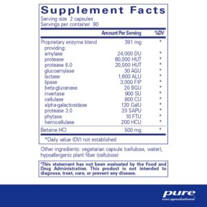Digestive Enzymes Ultra w/Betaine HCl - Image 3