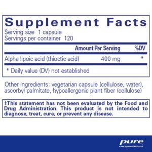 Alpha Lipoic Acid 400 mg. 120's - Image 3