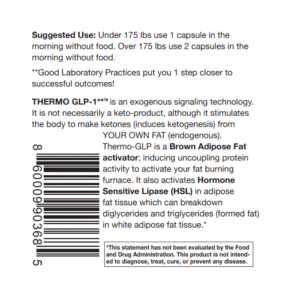 GLP-1 Thermo - 60 Capsules - Image 3