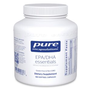 EPA/DHA essentials 1,000 mg. 180's