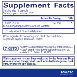7-Keto DHEA 50 mg. 120's - Image 3