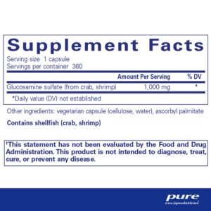 Glucosamine Sulfate 1,000 mg. 360's - Image 3