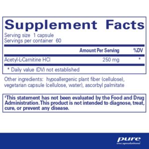 Acetyl-l-Carnitine 250 mg - Image 3