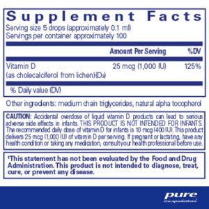 Vitamin D3 (Vegan) liquid - Image 3