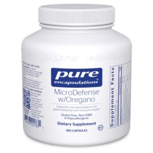 MicroDefense‡ w/Oregano ‡These statements have not been evaluated by the Food & Drug Administration. These products are not intended to diagnose, treat, cure or prevent any disease.