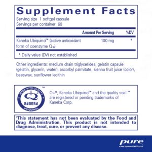 Ubiquinol-QH 100 mg 60's - Image 5
