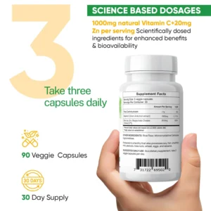 Natural Vitamin C + Zinc - Image 2