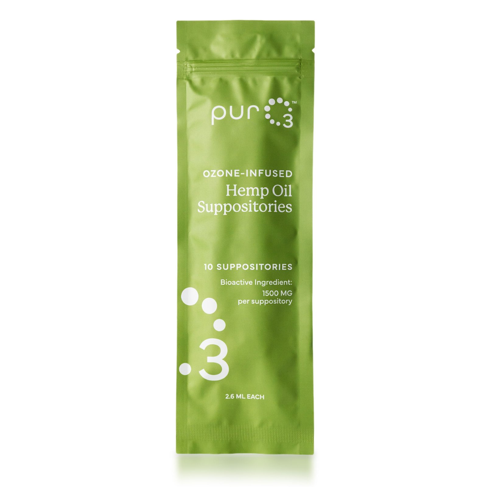 Ozone Infused Hemp Oil Suppositories