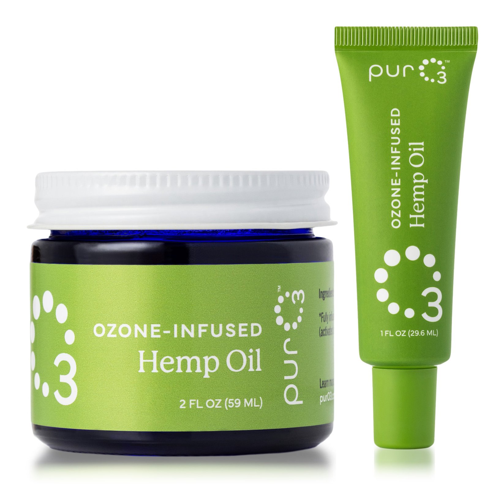 Ozone Infused Hemp Oil