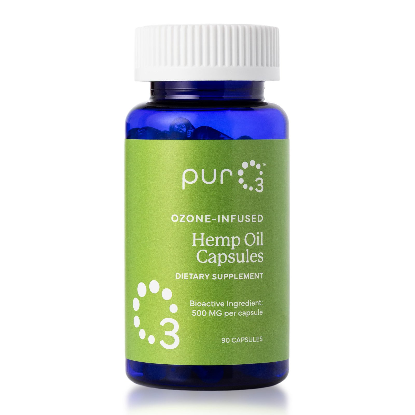Ozone Infused Hemp Oil Capsules